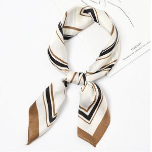 Square Silk Scarf/ Neckerchief/ Bandana - WS1